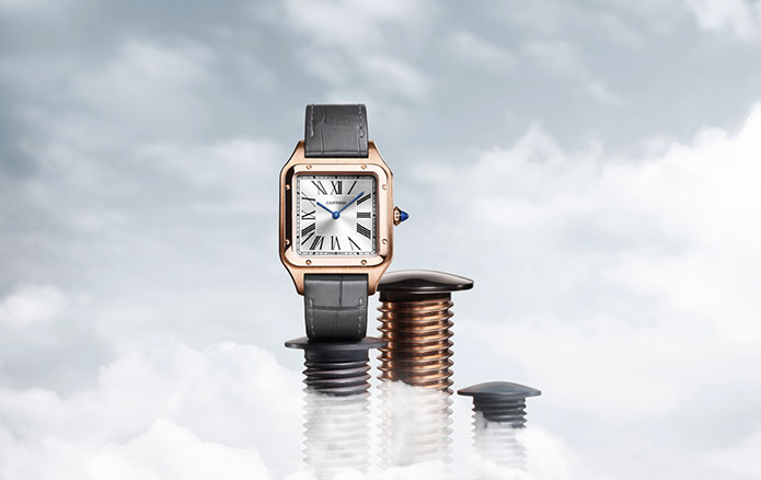 Historia del reloj santos de online cartier