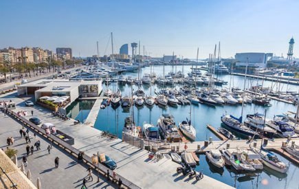 Barcelona, centro del lujo marino