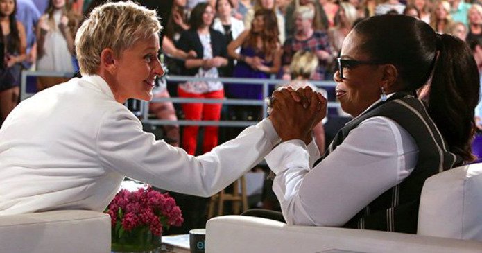 Oprah vs Ellen: sus fortunas al examen