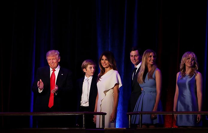 Cosas que no sabes de la familia Trump