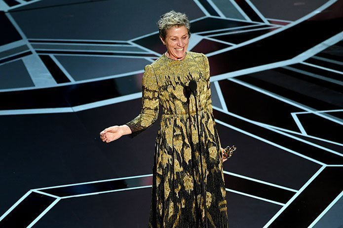 Frances McDormand y el discurso feminista de los Oscar que ha puesto en pie a las mujeres