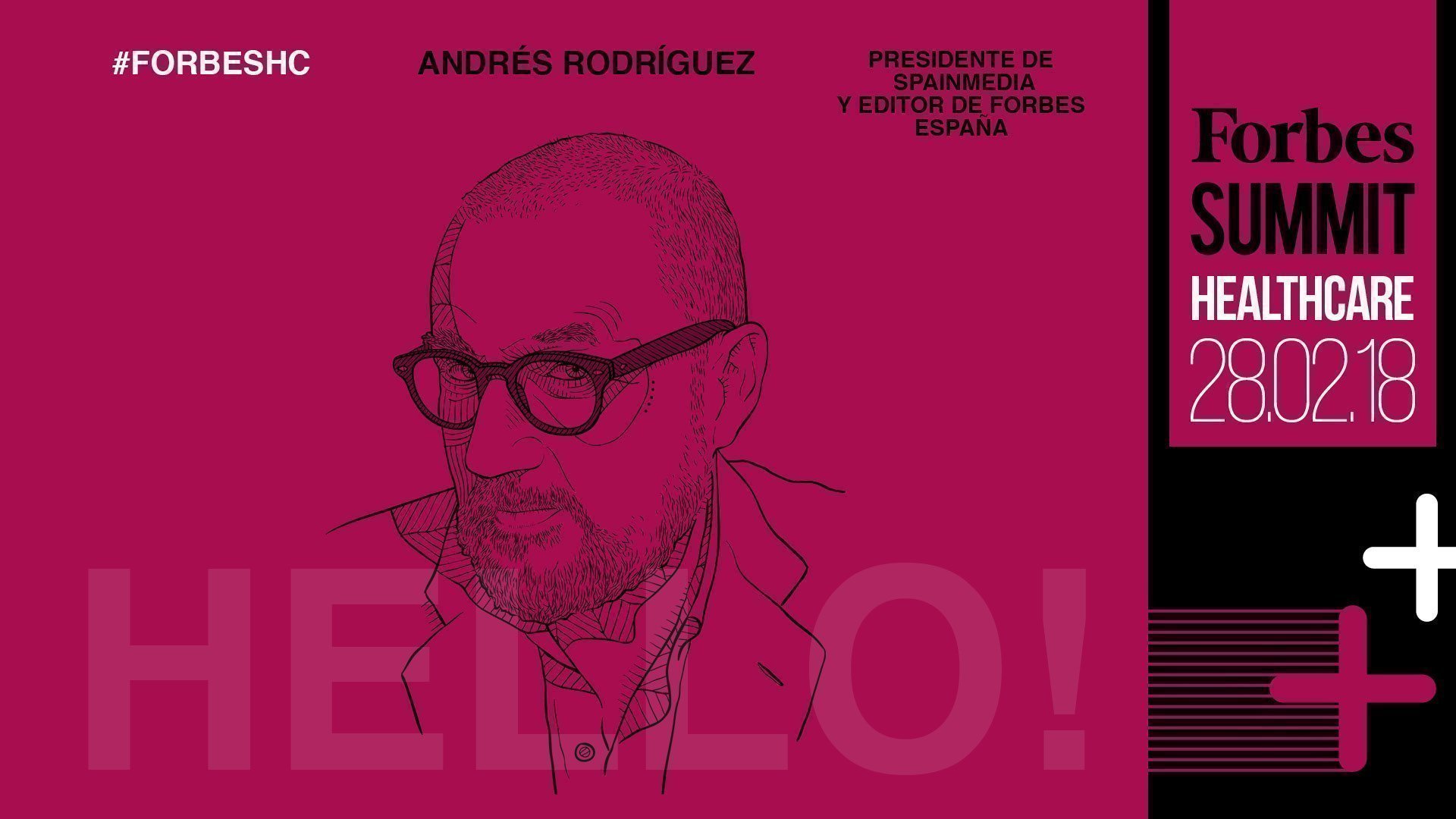 Presentación a cargo de Andrés Rodríguez, presidente de SPAINMEDIA y editor de Forbes España