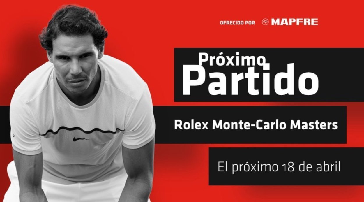 MAPFRE crea un bot que permite seguir todos los partidos de Rafael Nadal