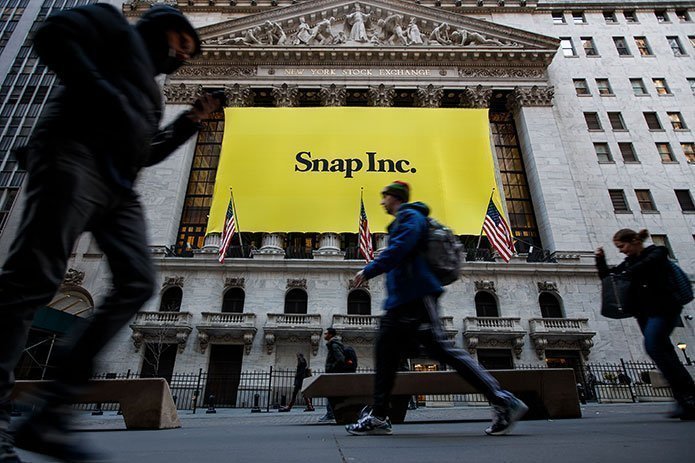 Snapchat y Spotify: ¿fallida experiencia en bolsa?