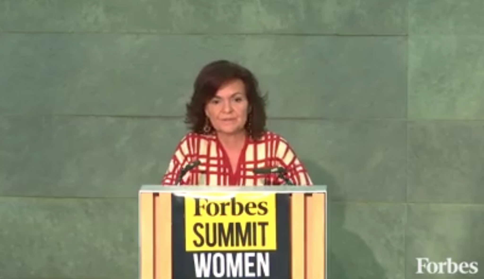 #ForbesW – Inauguración de Carmen Calvo