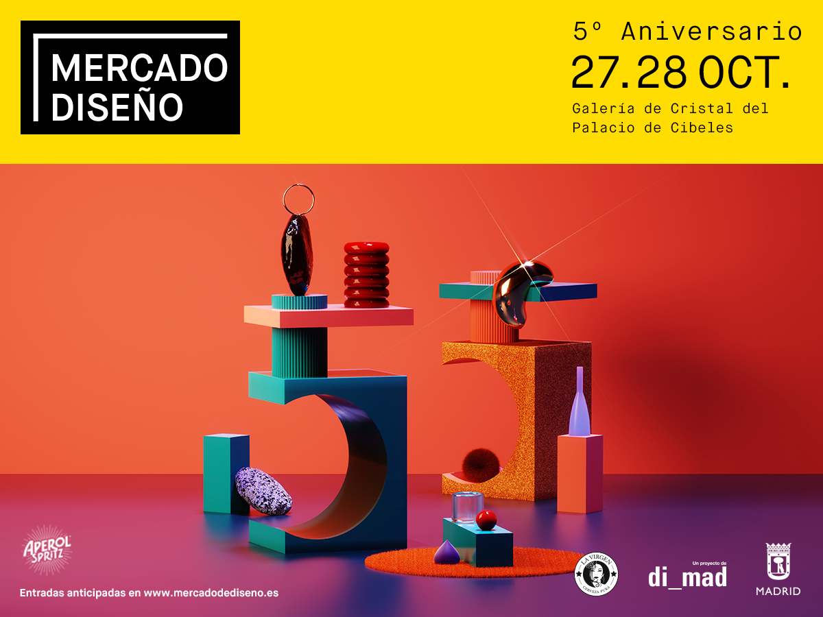 Mercado de Diseño celebra su 5º aniversario en el Palacio de Cibeles