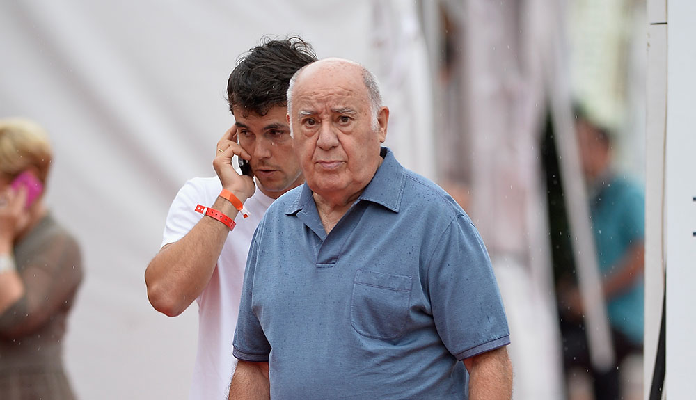 La fortuna de Amancio Ortega equivale a los 33 millonarios siguientes