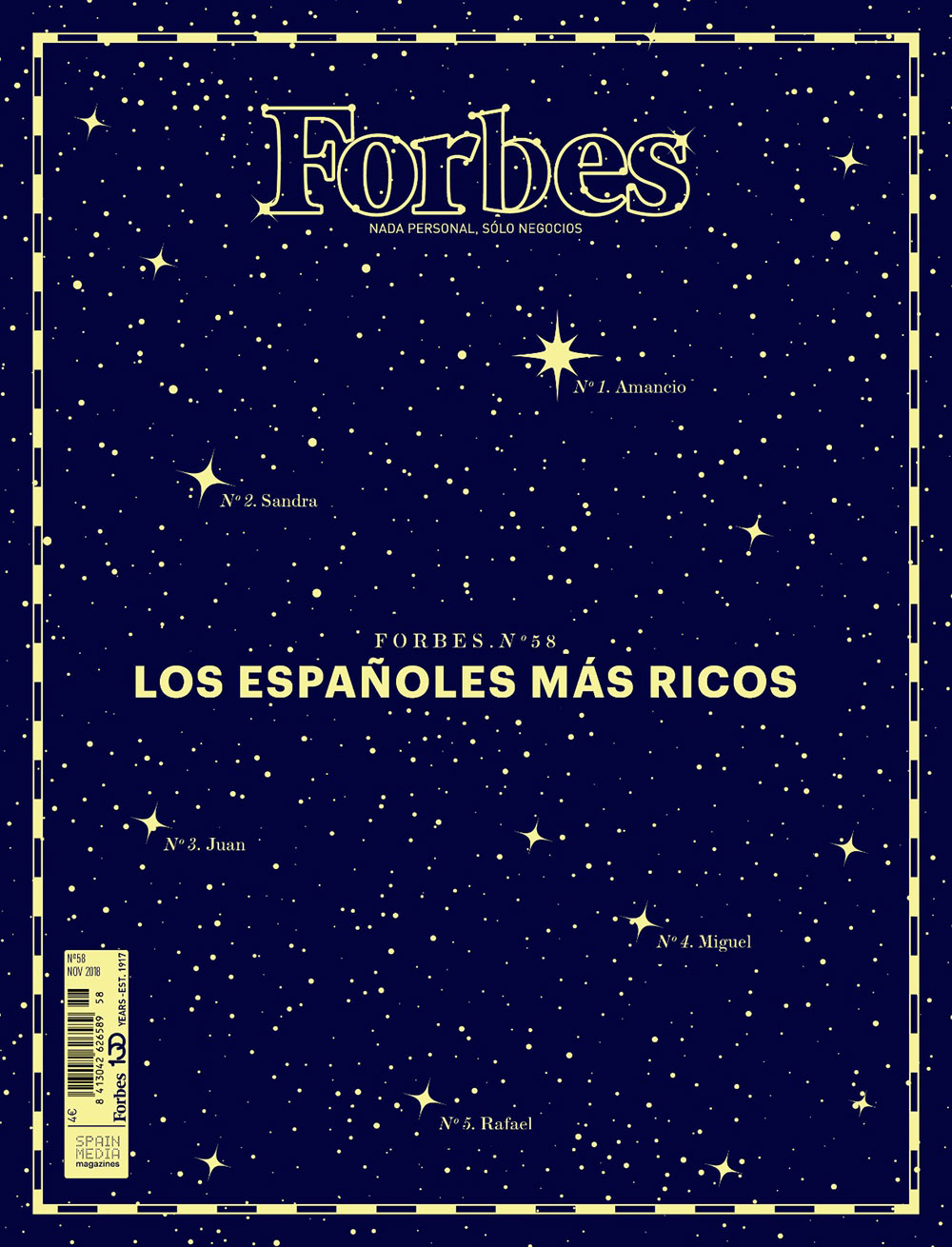 Forbes 58: Los españoles más ricos