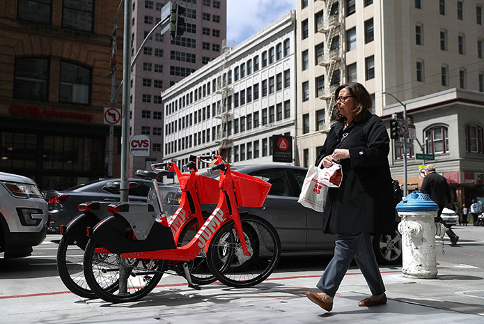 Las bicicletas también se comparten