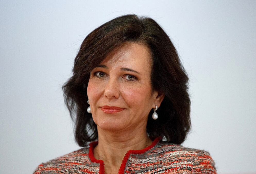 Ana Patricia Botín, presidenta de Banco Santander.