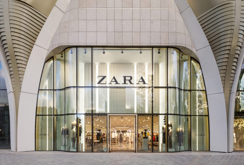 Imagen de una tienda de Zara en Bruselas.