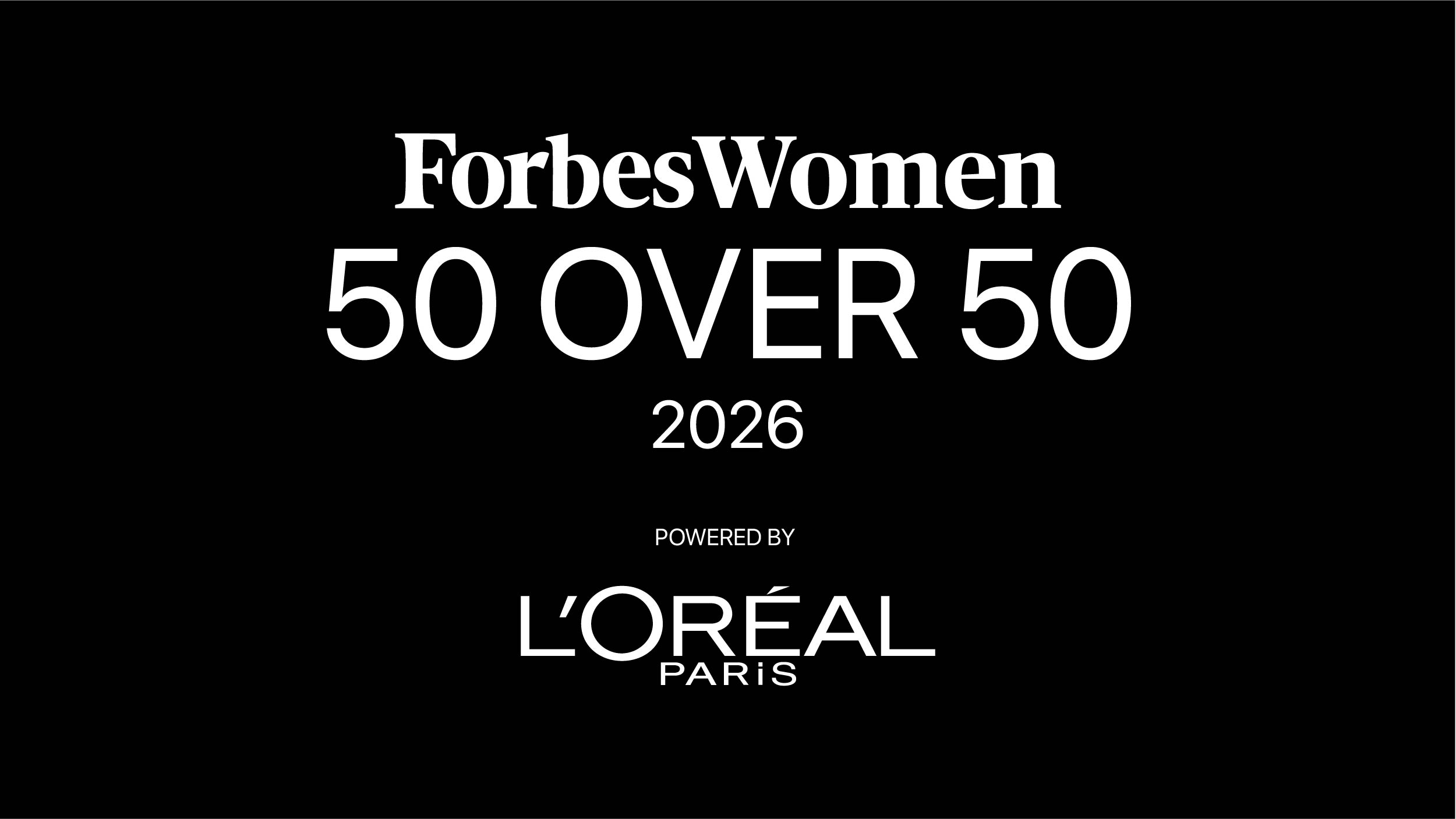 Lista Forbes Women | 50 over 50 Mujeres que inspiran