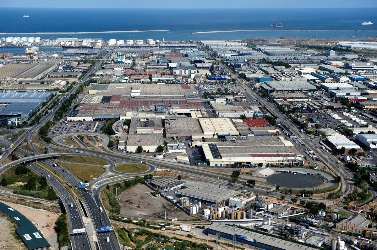 Vista aérea de la planta de Barcelona