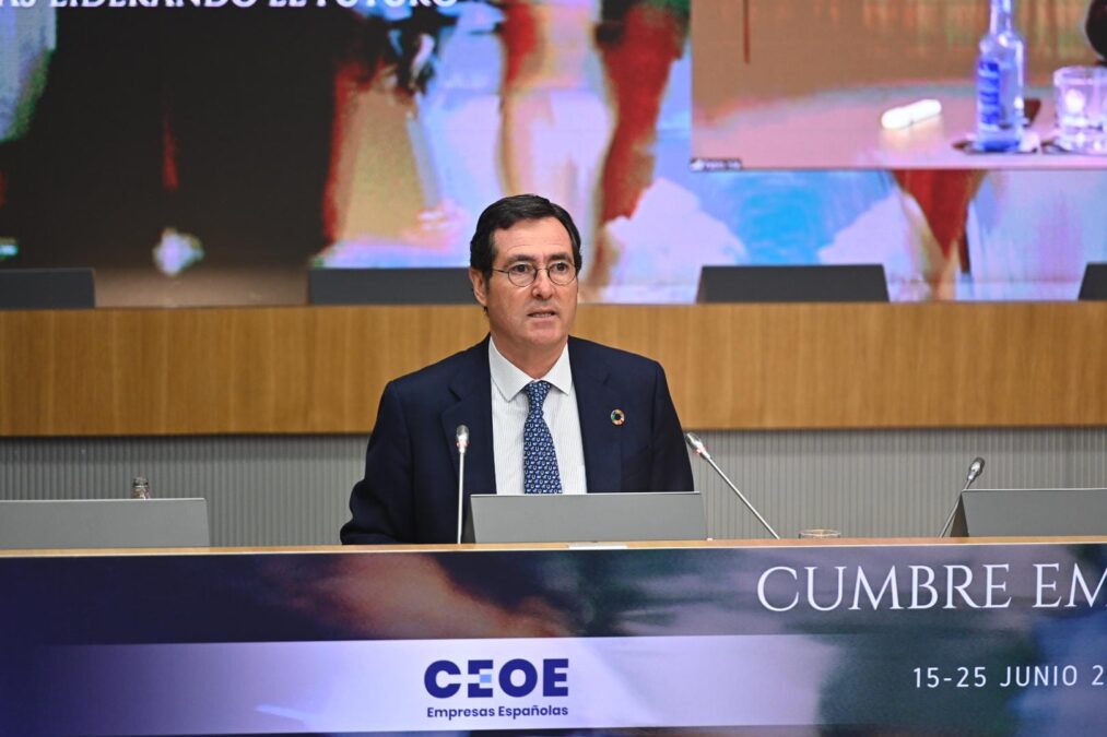 Antonio Garamendi, presidente de la CEOE