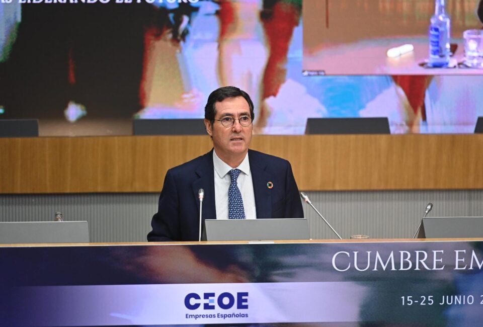 Antonio Garamendi, presidente de la CEOE