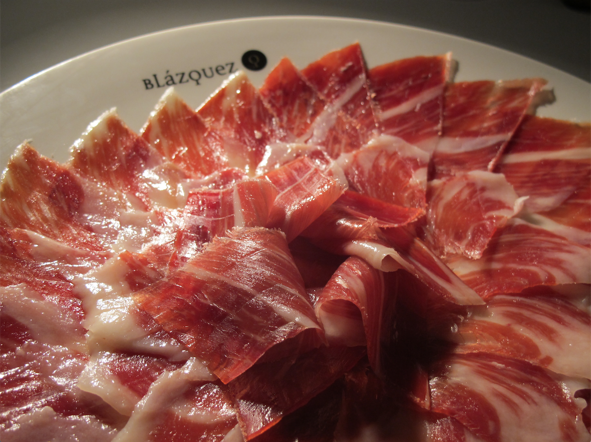 Jamones Blázquez - Plato de jamón