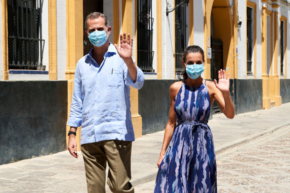 Los Reyes Felipe y Letizia