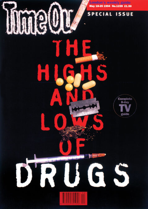 The highs and lows of drugs es el tema de una de las portadas de Time out