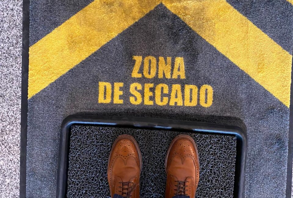 Estreno de La Traviata en el Teatro Real. Zona de secado