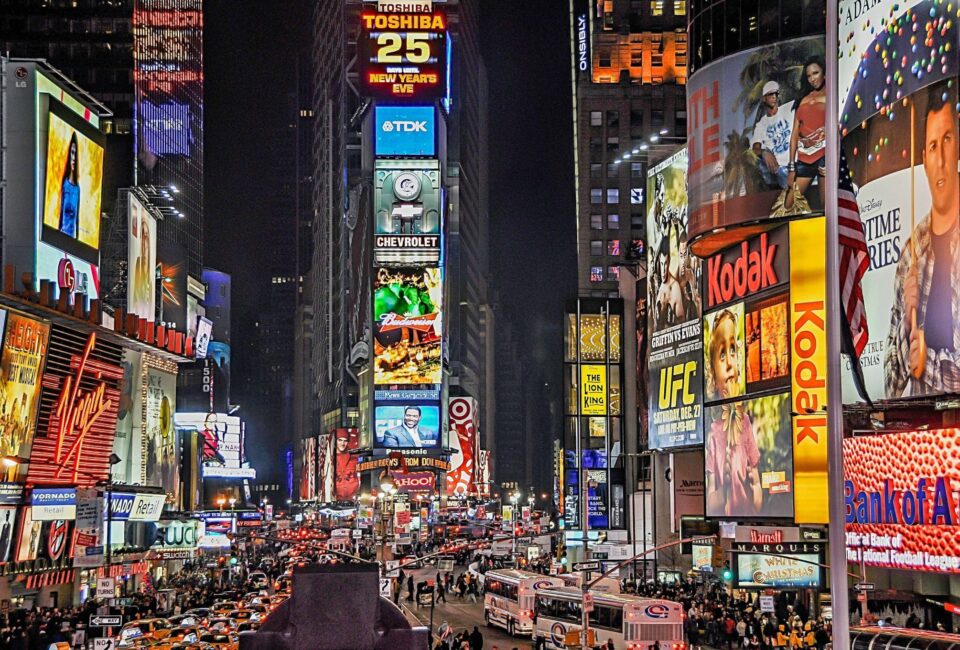 Publicidad Times Square Nueva York