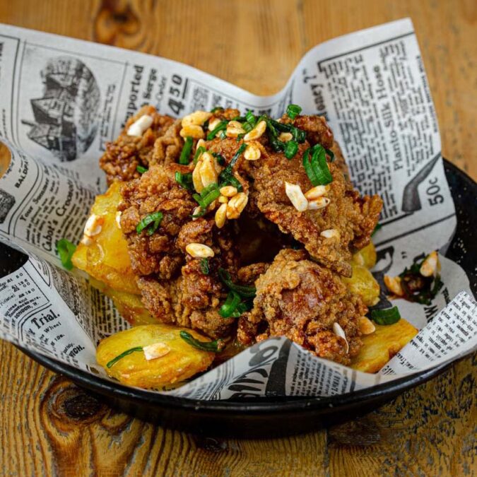 Piel de Gallina el delivery de la semana para la revista Tapas