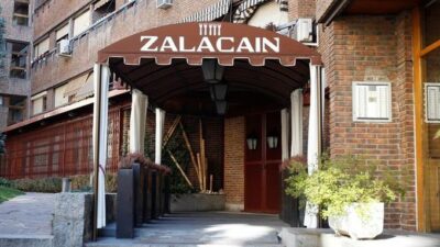 Entrada del restaurante Zalacaín