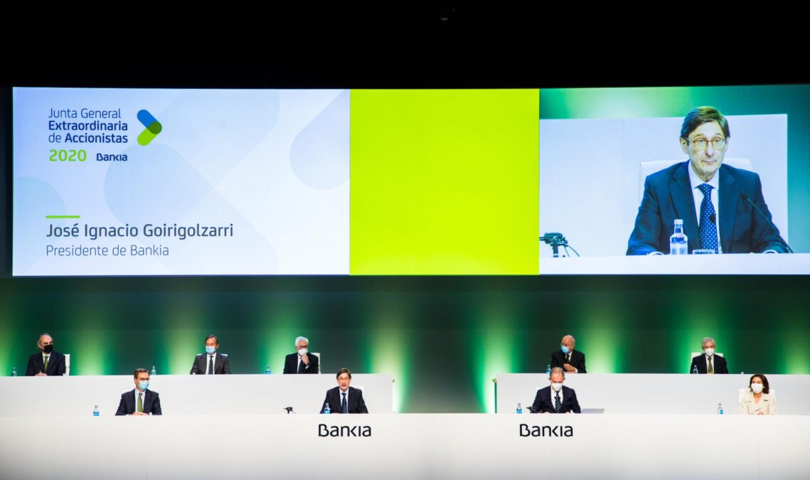 Junta General Extraordinaria de Accionistas de Bankia diciembre 2020