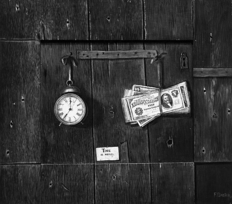 "El tiempo es dinero". Foto: Bettmann/Getty Images