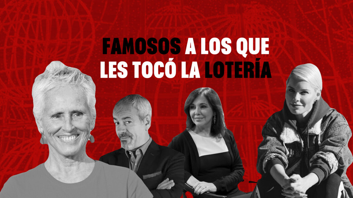 Famosos a los que les tocó la Lotería