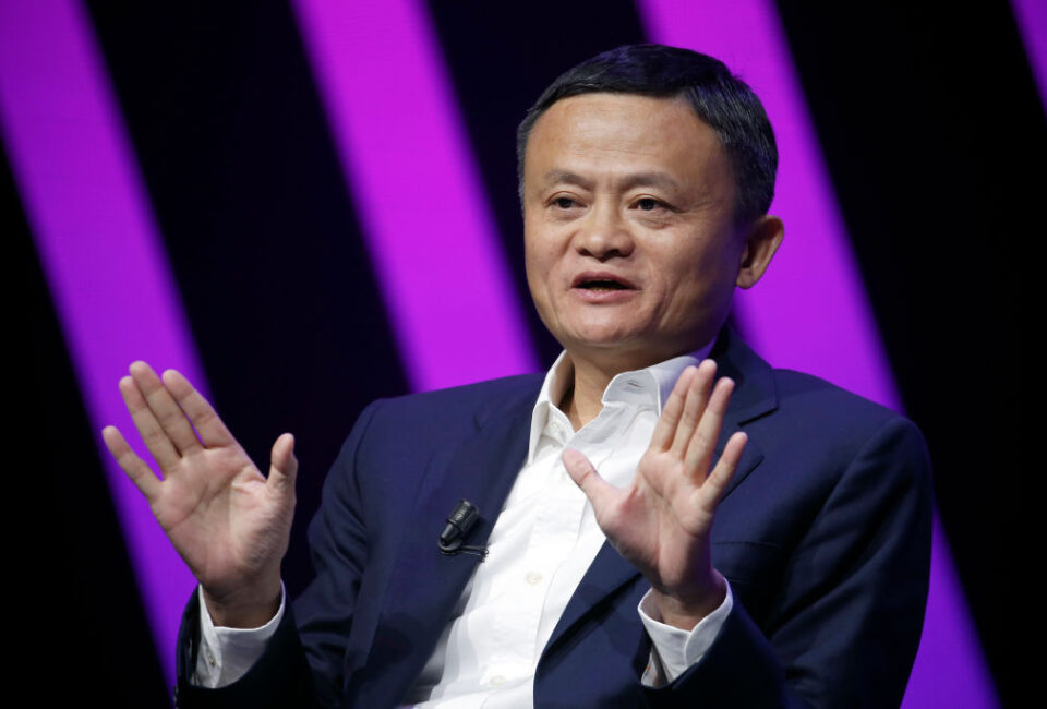 Jack Ma pronuncia un discurso a los participantes durante la 4ª edición de la feria Viva Technology en el Parc des Expositions Porte de Versailles el 16 de mayo de 2019 en París, Francia. Foto: Chesnot (Getty Images)