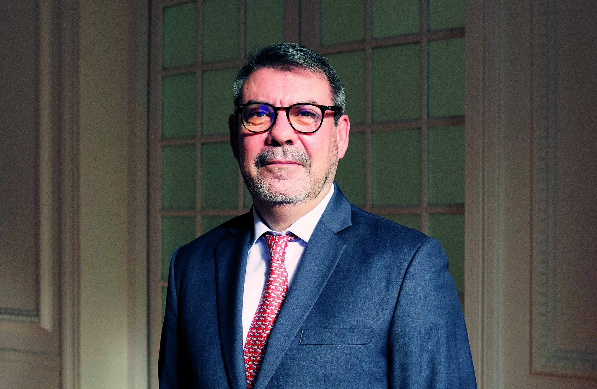 Domingo Torres, director en España y Portugal de la sucursal de Lazard Fund Managers. Foto: Jacobo Medrano