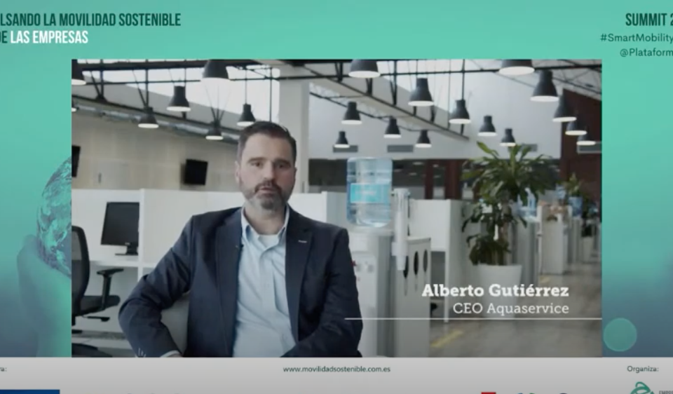 Alberto Guitiérrez, CEO de Aquaservice. Foto: Empresas por la Movilidad Sostenible