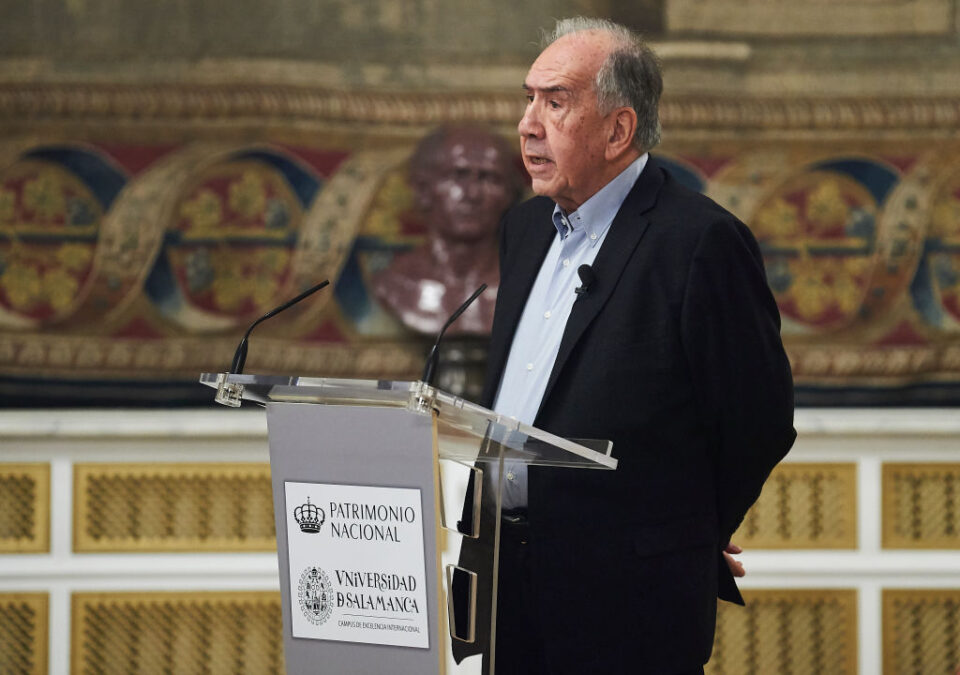 El poeta español Joan Margarit fue Premio Reina Sofía de Poesía Iberoamericana en 2019. Foto: Borja B. Hojas (Getty Images)