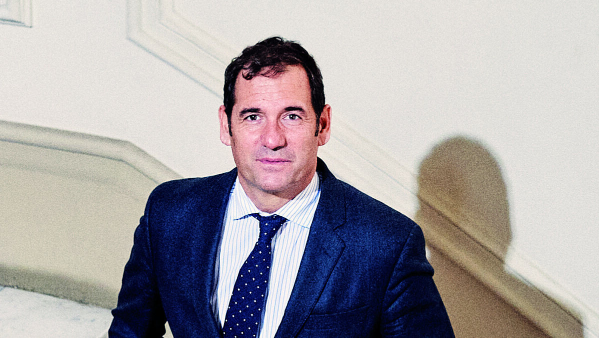 Rubén García posa para Forbes en las oficinas de la calle Almagro de Madrid. Foto: Jacobo Medrano