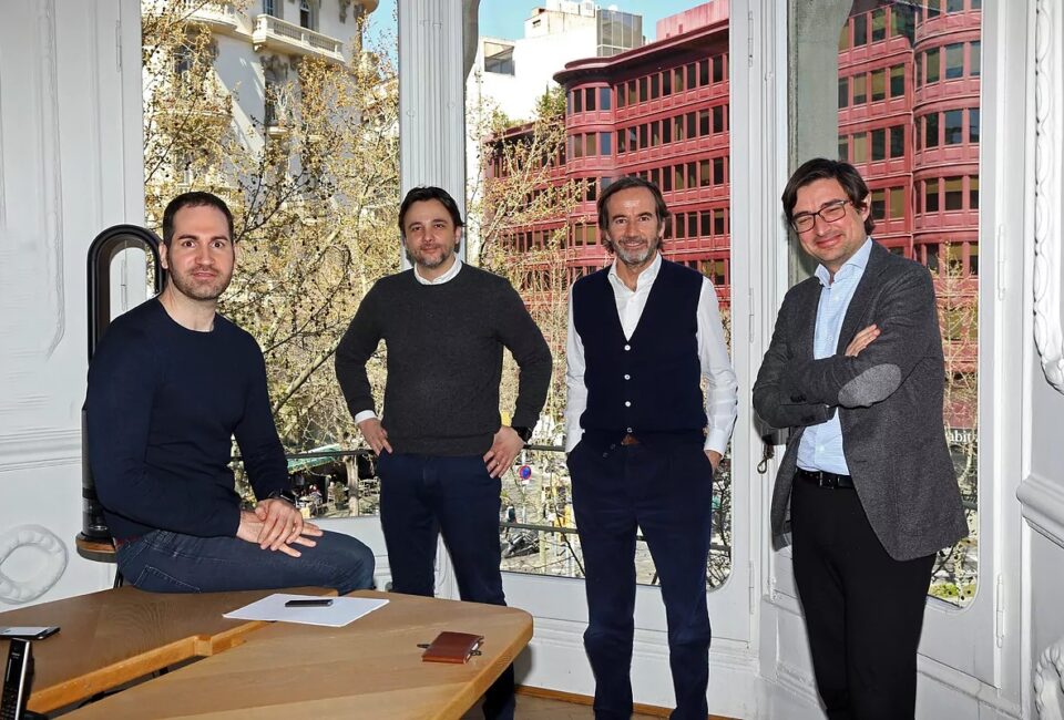 Los socios de Aldea Ventures: Josep Durán, Alfonso Bassols, Gonzalo Rodés y Carlos Trenchs.