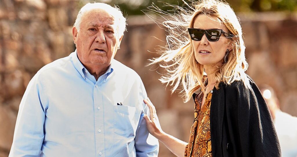 Amancio Ortega y su hija Marta en una foto de archivo. (Getty)