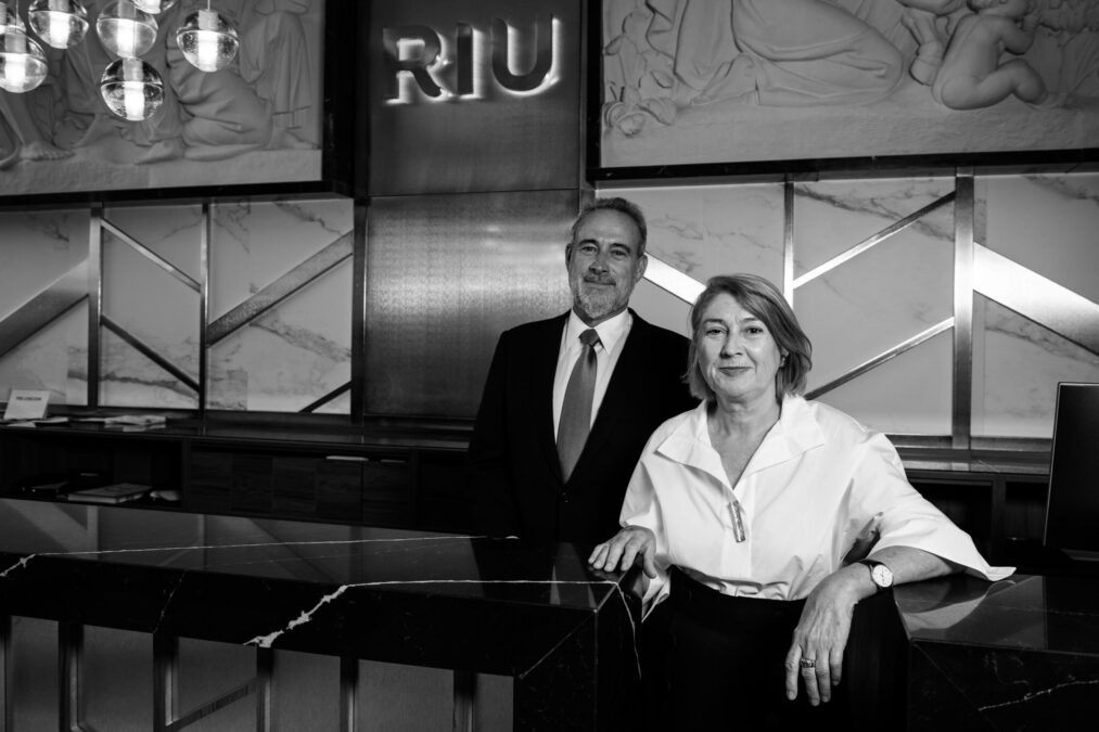 Carmen y Luis Riu, consejeros delegados de RIU Hotels & Resorts