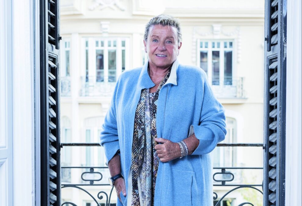 María José Álvarez en las oficinas de FORBES.