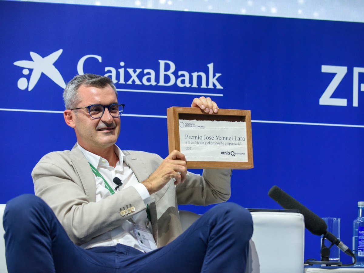 El Círculo de Economía concede el Premio José Manuel Lara a David Pellicer, CEO y Fundador de Etnia Barcelona