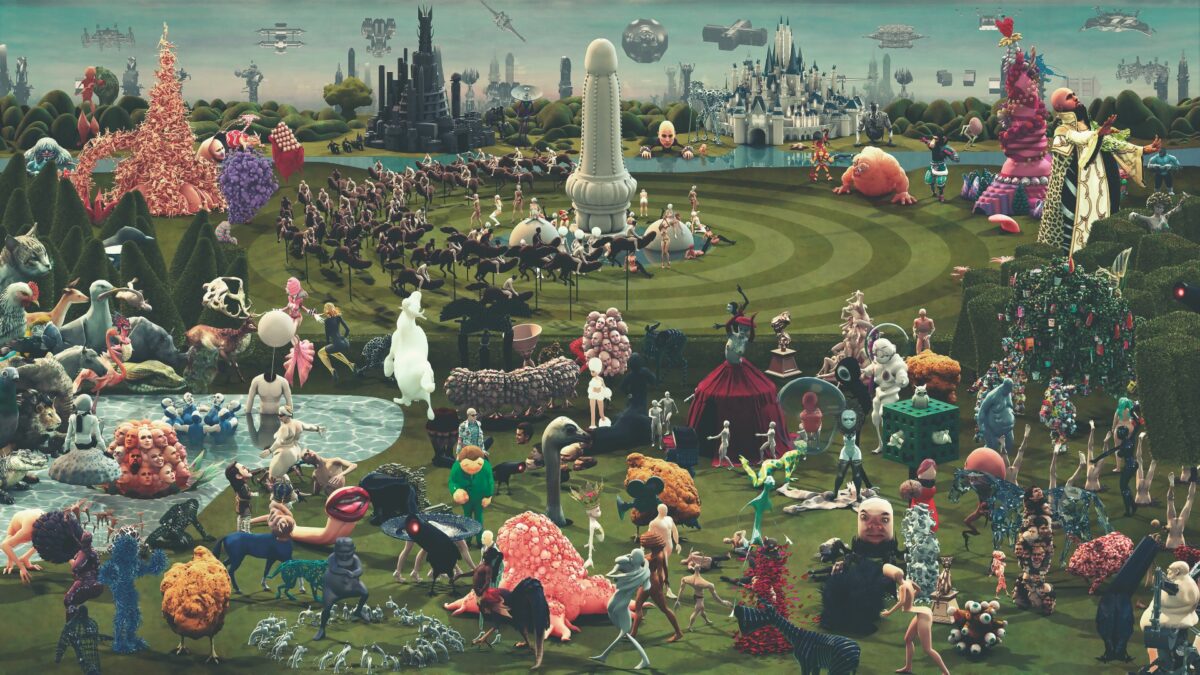 Bacanal poscovid. Ilustración: STUDIO SMACK