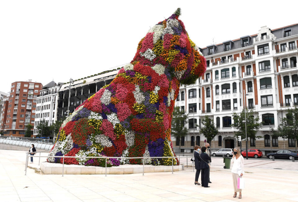 ‘Puppy’, el perro del Guggenheim de Bilbao, se muere