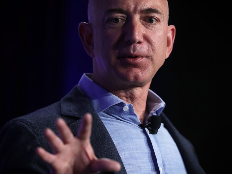 El fundador de Amazon, Jeff Bezos. Getty Images.