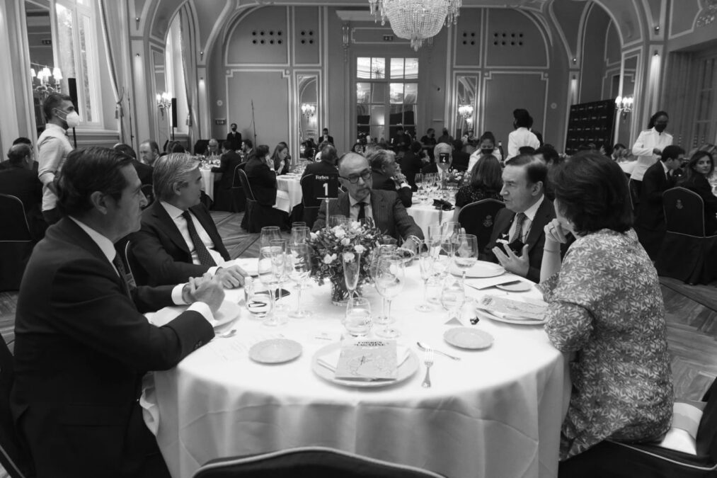 Mesa presidencial. Foto: Luis Camacho