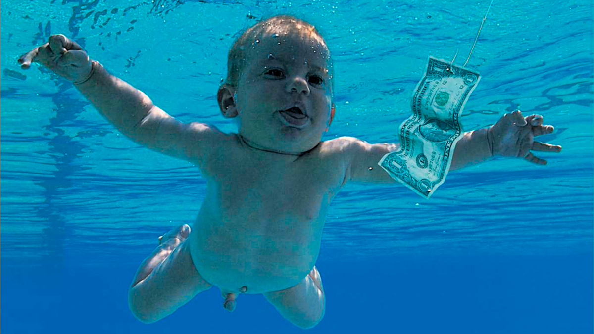 Cuánto dinero pide el bebé de la portada de ‘Nevermind’ en la denuncia a Nirvana por pornografía infantil