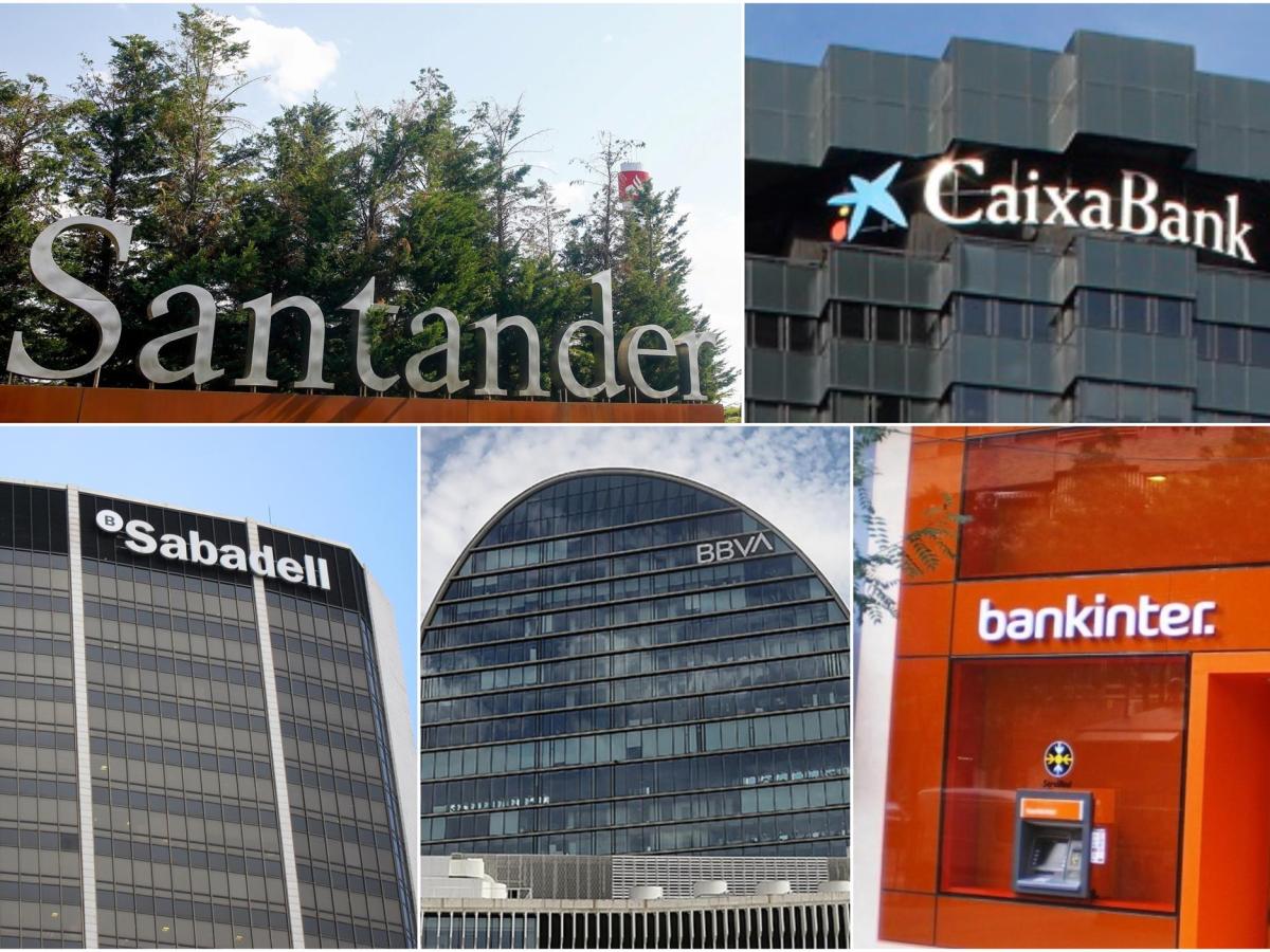 Banca española. Foto: EP