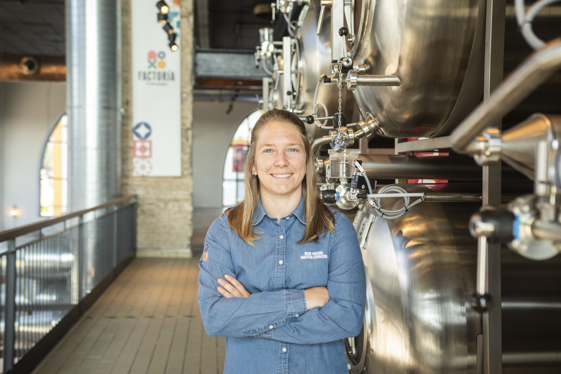 Irene Pascual, la maestra del acento de Cruzcampo