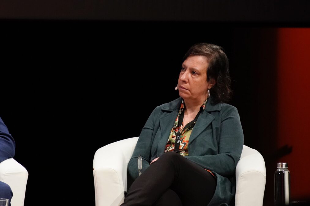 Raquel Gil, comisionada de Promoción de Empleo y Políticas contra la Precariedad Laboral del Ayuntamiento de Barcelona. (Foto: Joan Mateu Parra)