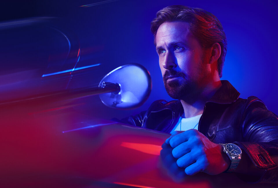 El raudo Ryan Gosling presenta los nuevos Carrera de TAG Heuer de tres agujas