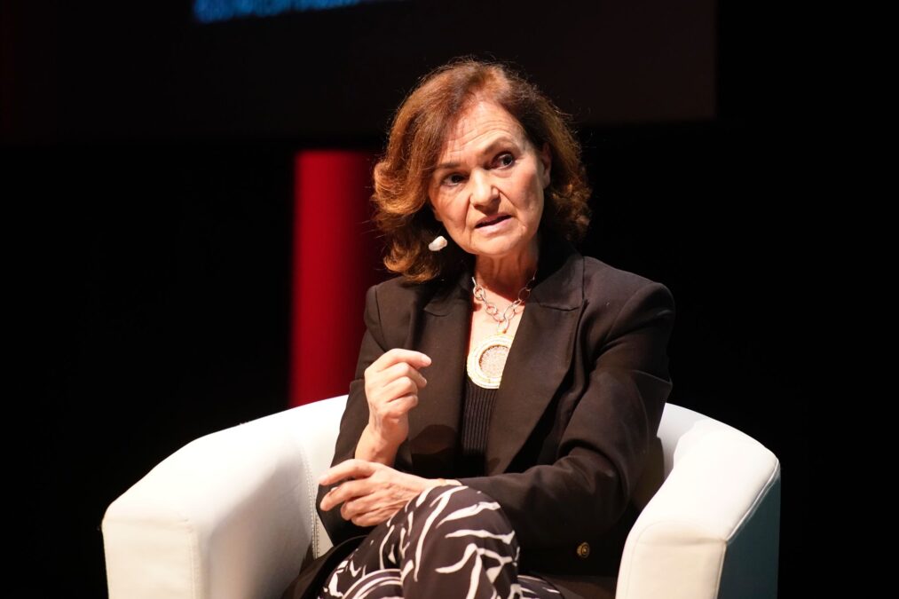 Carmen Calvo, diputada en el Congreso de los Diputados por Madrid. (Foto: Joan Mateu Parra)