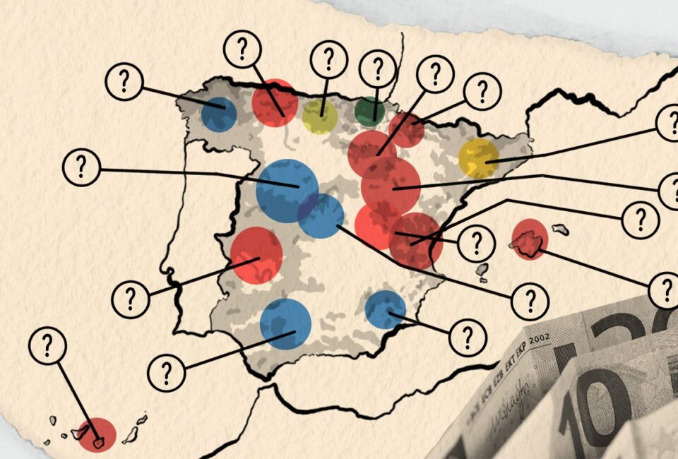 El signo político de la riqueza por CCAA